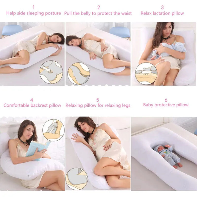 PANGDUBE Sleeping Support Pillow for Pregnant Women