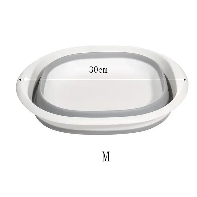 Foldable Plastic Wash Basin