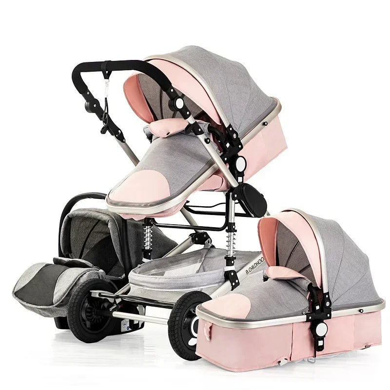 3-in-1 Foldable Baby Stroller / Pushchai