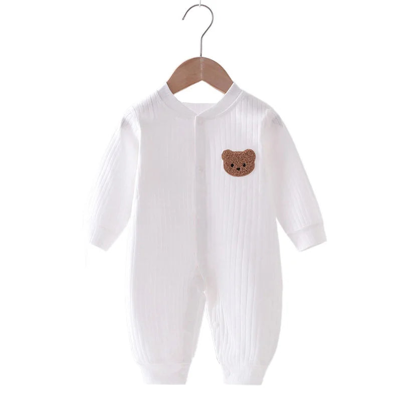 Bratyeessi Baby Cotton Hooded Romper