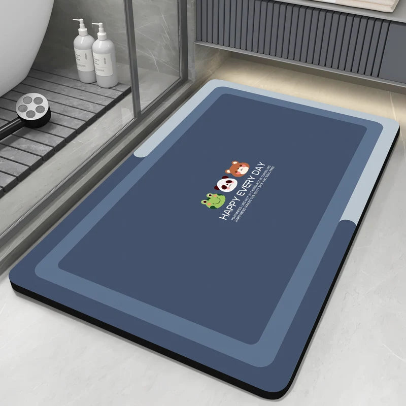 Eco-Friendly Diatom Mud Bathroom Mat