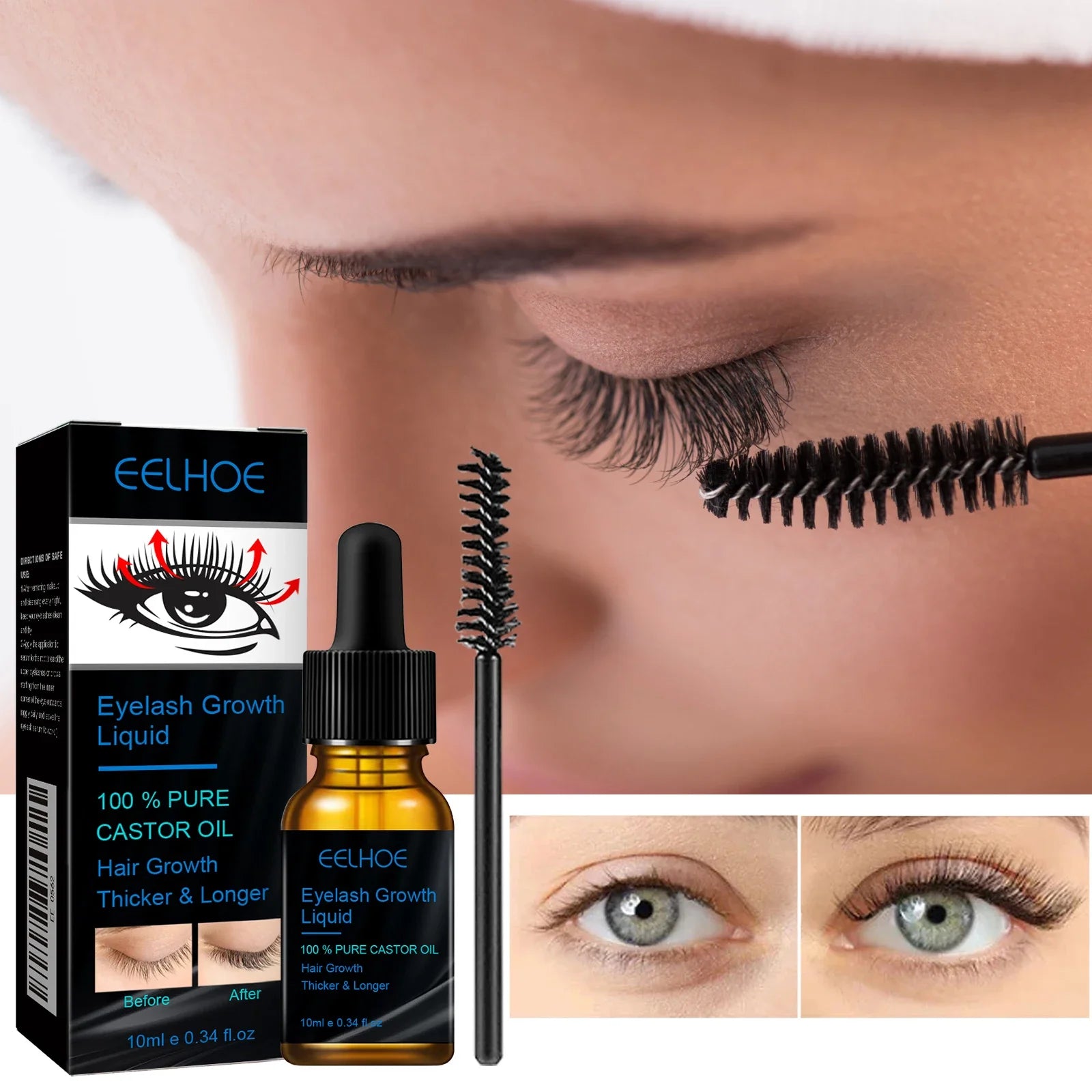 eelhoe Eyelash & Eyebrow Growth Treatment