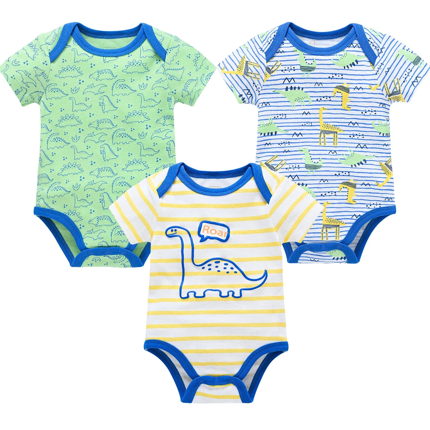 KAVKAS 3-Piece Baby Boy Summer Set