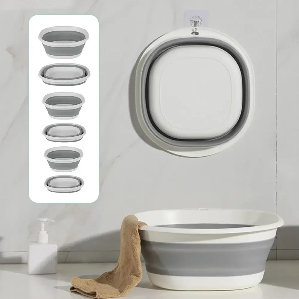 Foldable Plastic Wash Basin