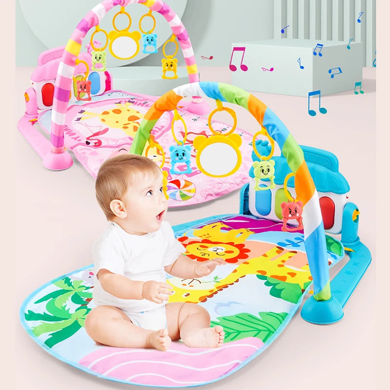 MoShuBe Musical Baby Activity Gym Play Mat