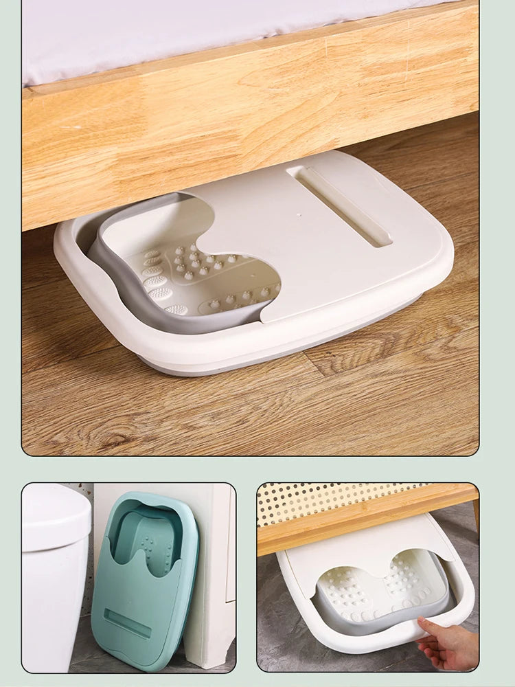 Foldable Foot Bath Massage Basin