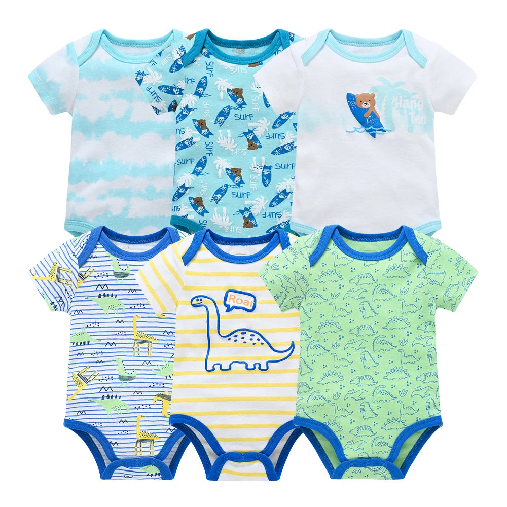 KAVKAS 3-Piece Baby Boy Summer Set