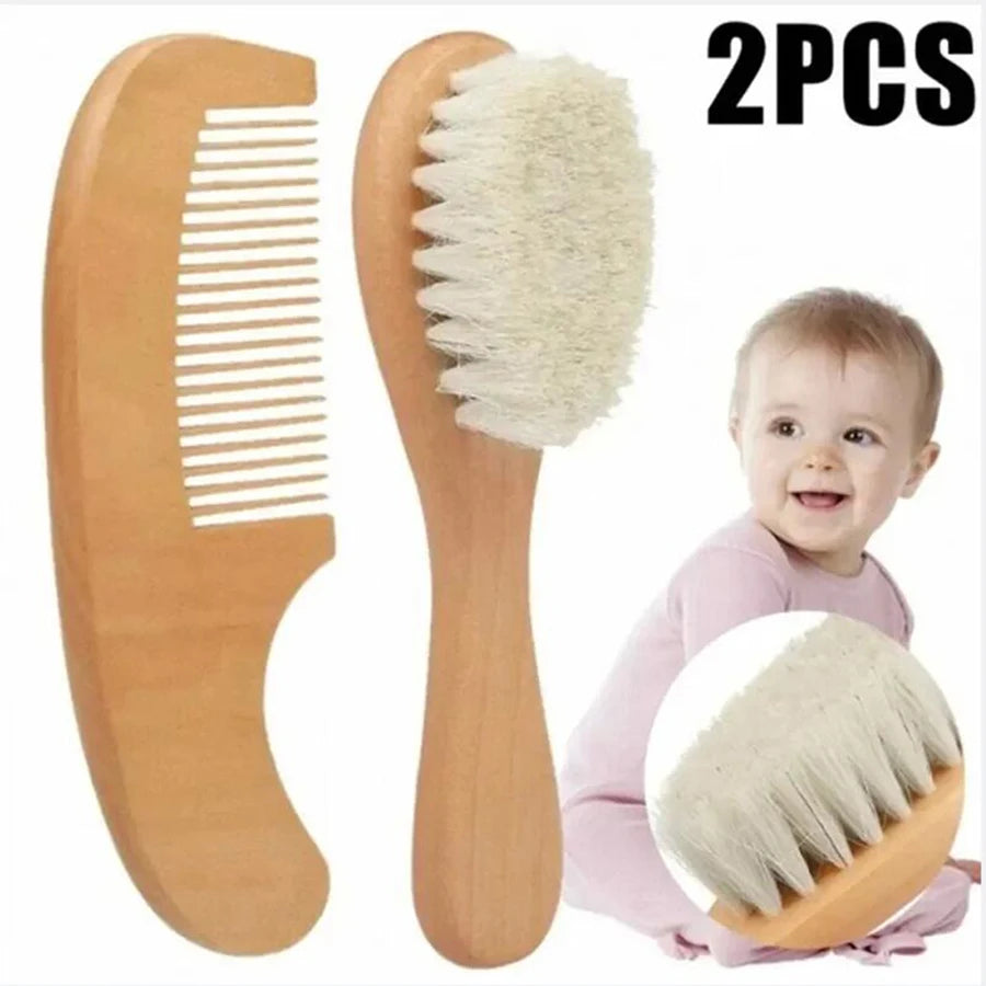 2pcs Baby Comb & Brush Set
