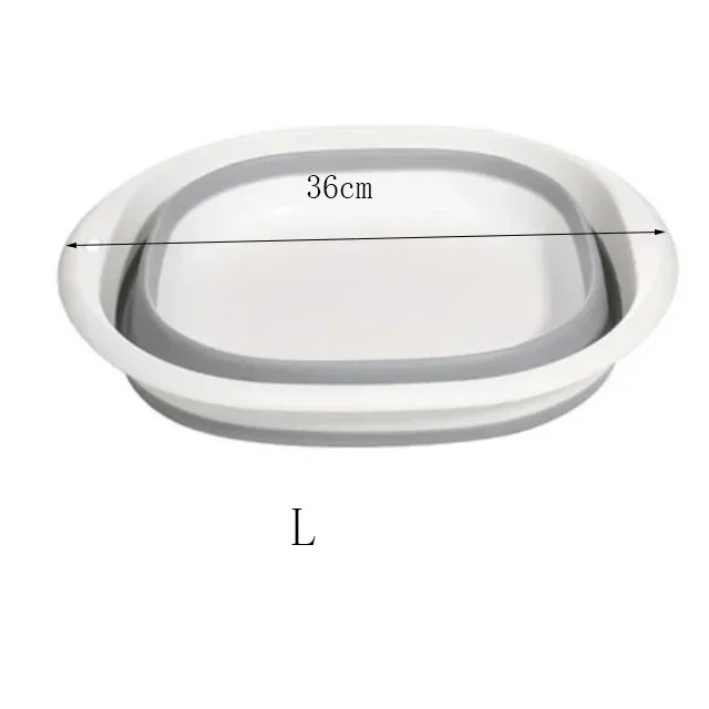 Foldable Plastic Wash Basin