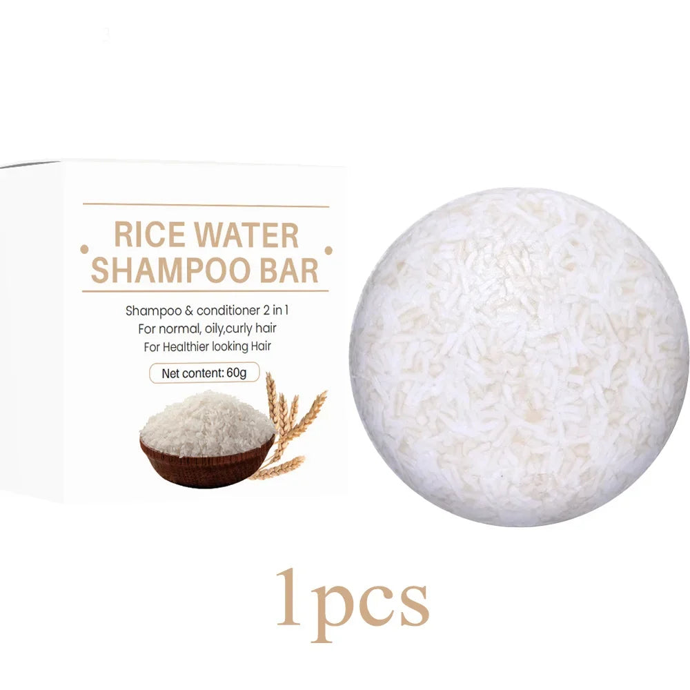 Luxuryto Organic Rice Shampoo Soap Bar