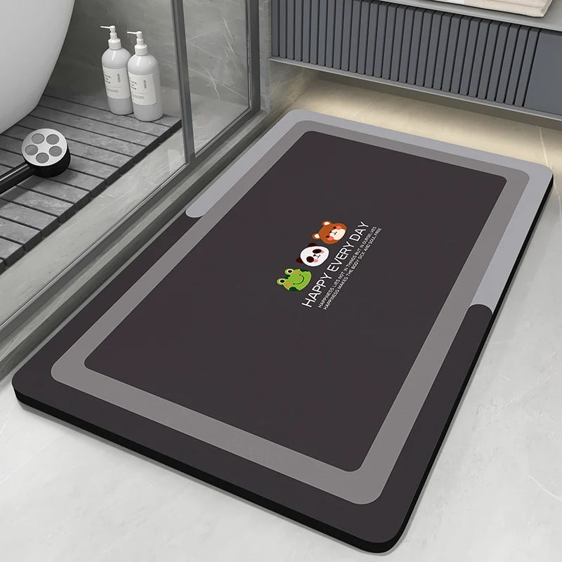 Eco-Friendly Diatom Mud Bathroom Mat
