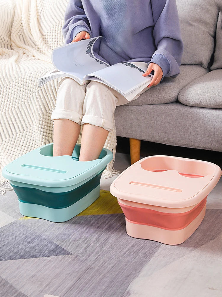 Foldable Foot Bath Massage Basin