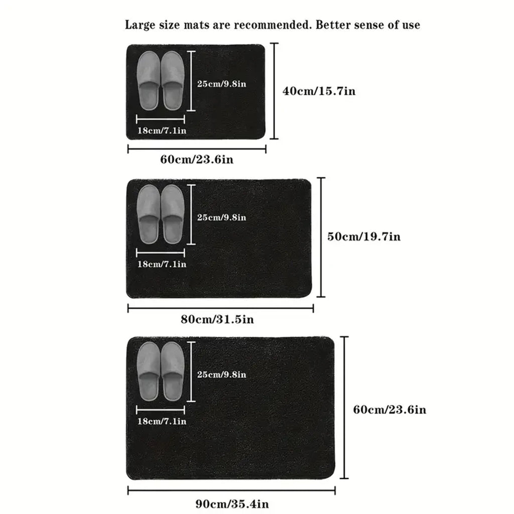 3D Non-Slip Super Absorbent Floor Mat