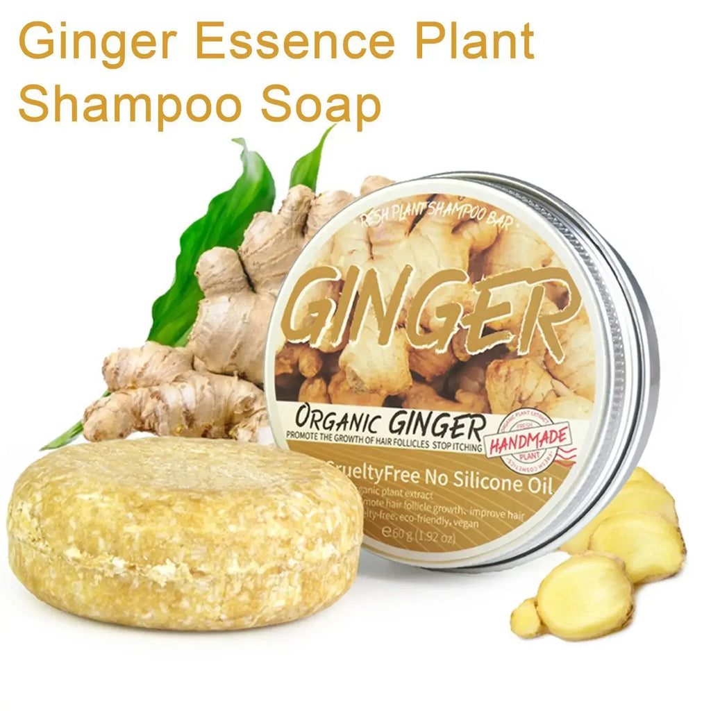 Ginger Polygonum Shampoo Soap Bar