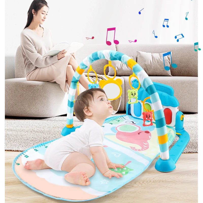 MoShuBe Musical Baby Activity Gym Play Mat