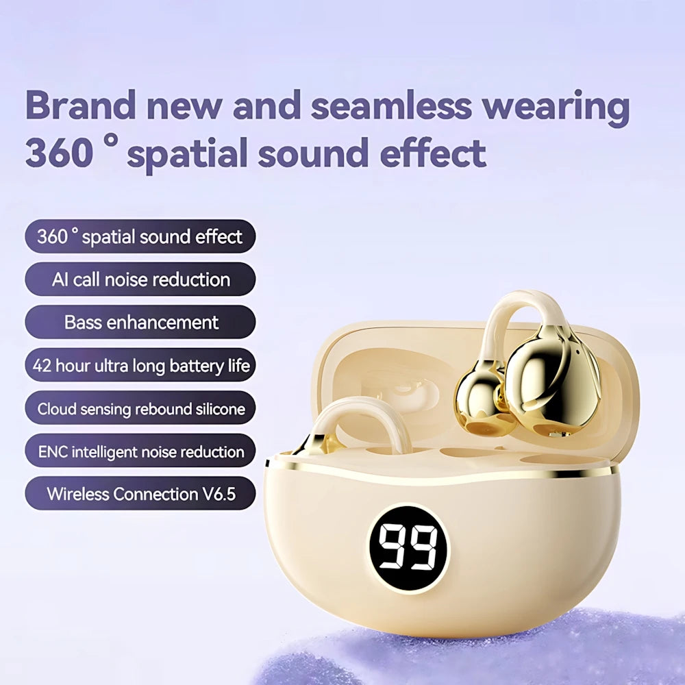 2026 Wireless Air-Bone Conduction Sports Earphones