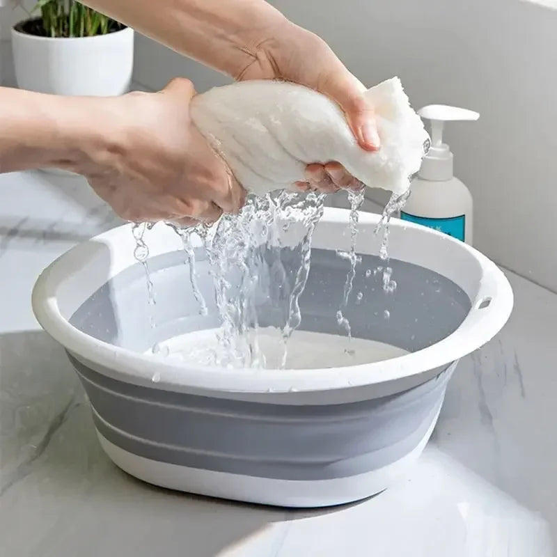 Foldable Plastic Wash Basin