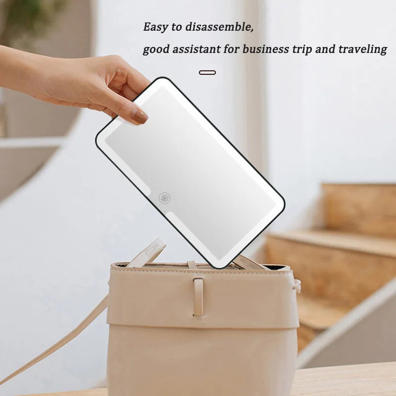 GlowView LED Car Mirror