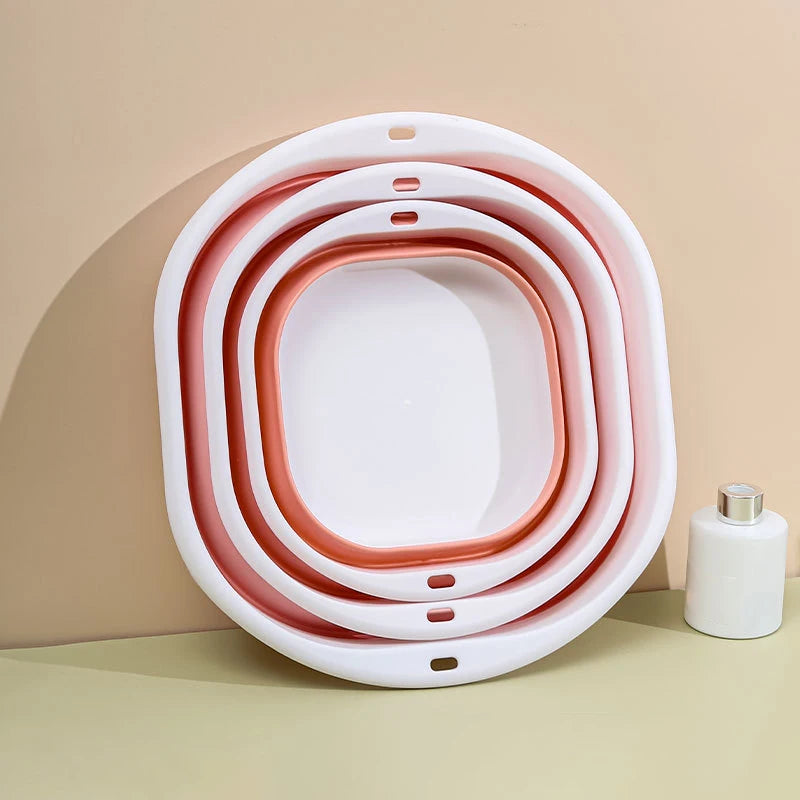 Foldable Plastic Wash Basin