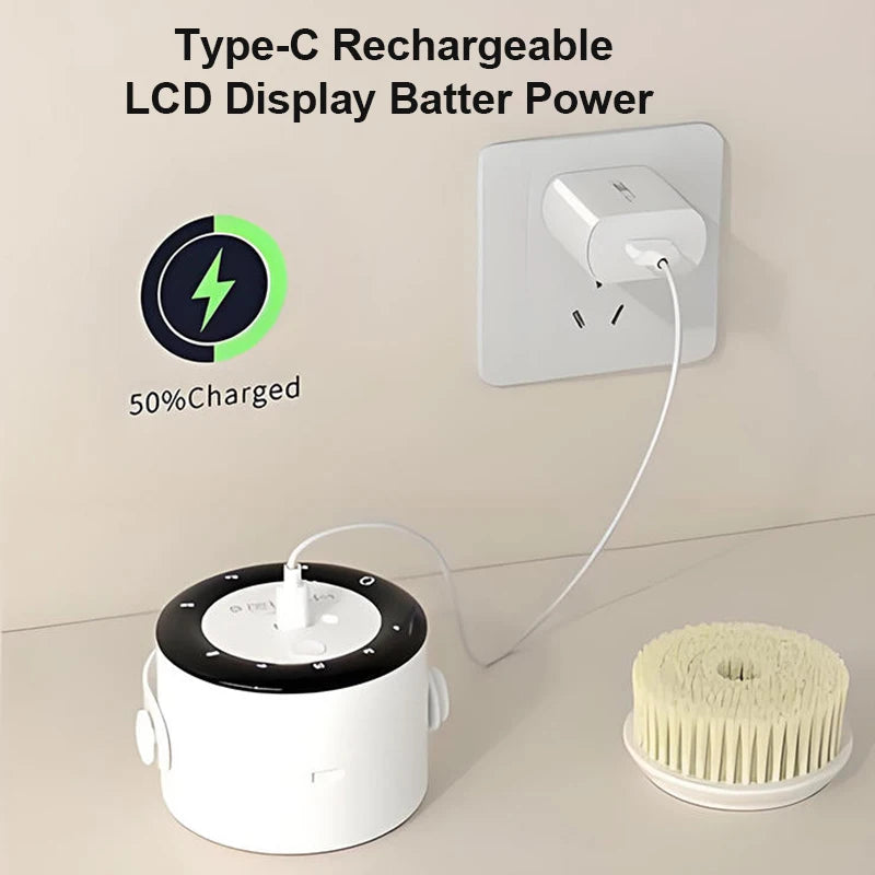 HAOYUNMA A8 Electric Bath Brush