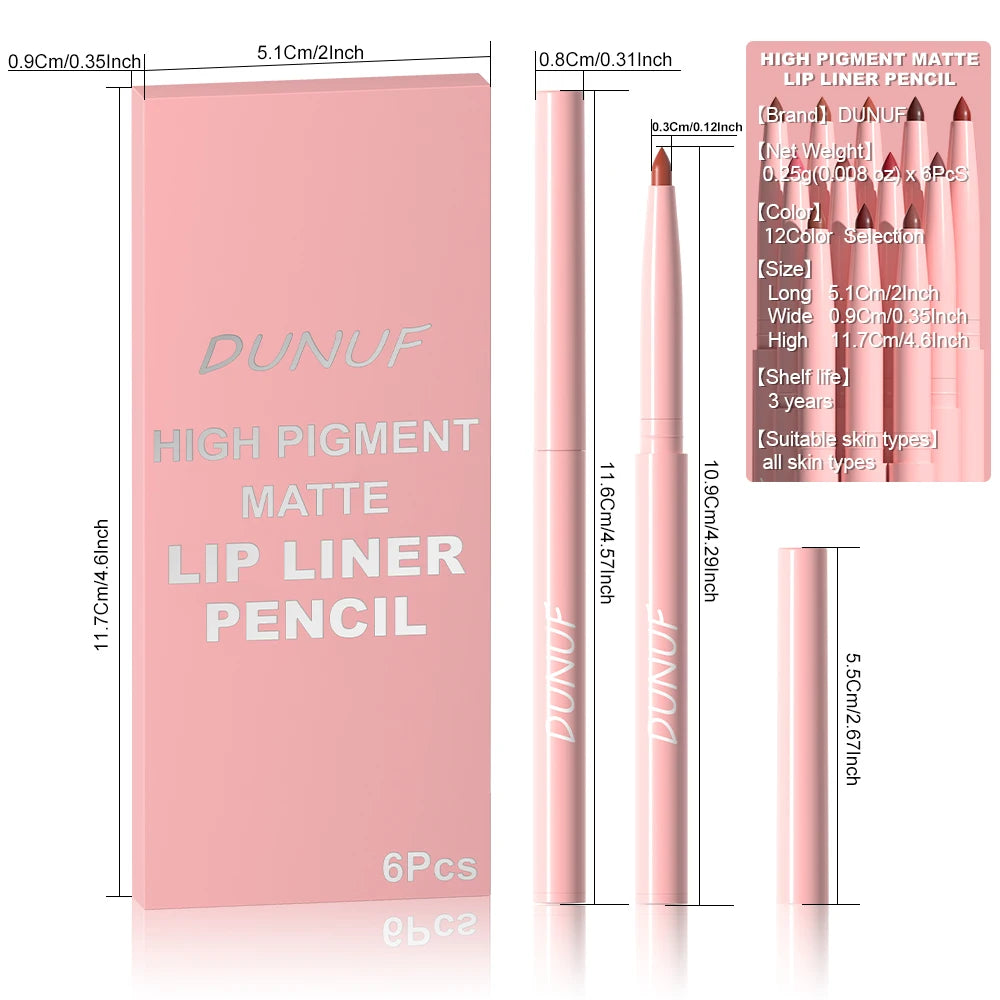 DUNUF Lip Liner Set