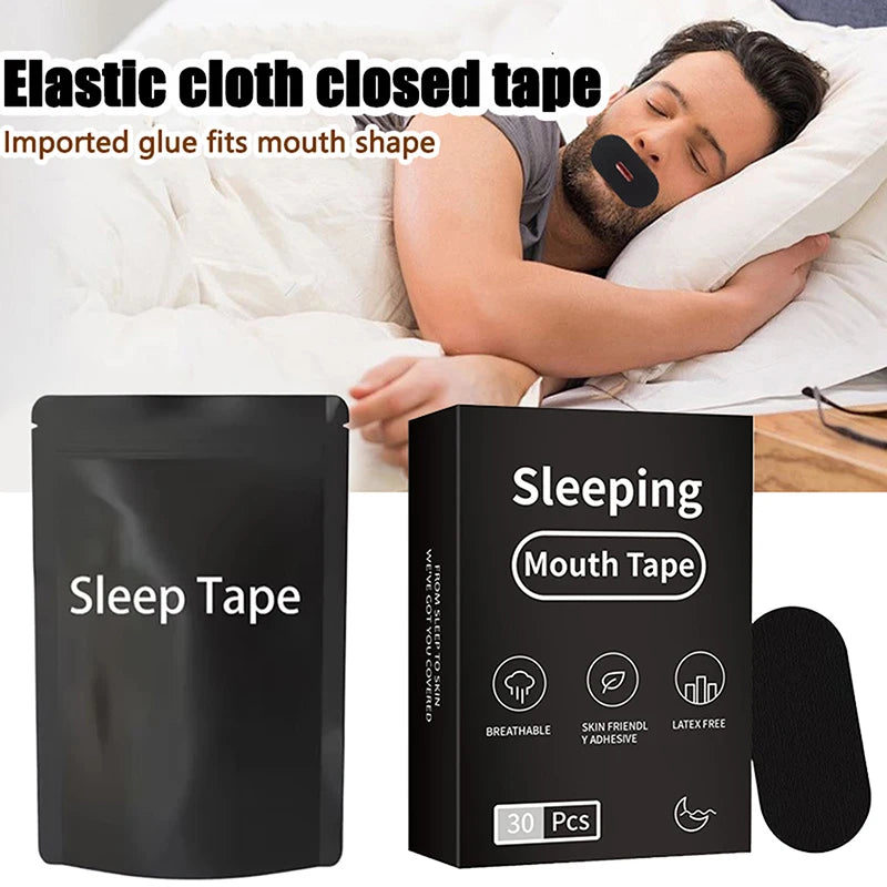 Anti-Snoring Sleep Mouth Tape – 30 PCS