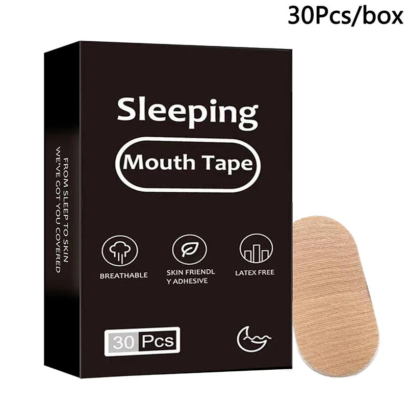Anti-Snoring Sleep Mouth Tape – 30 PCS