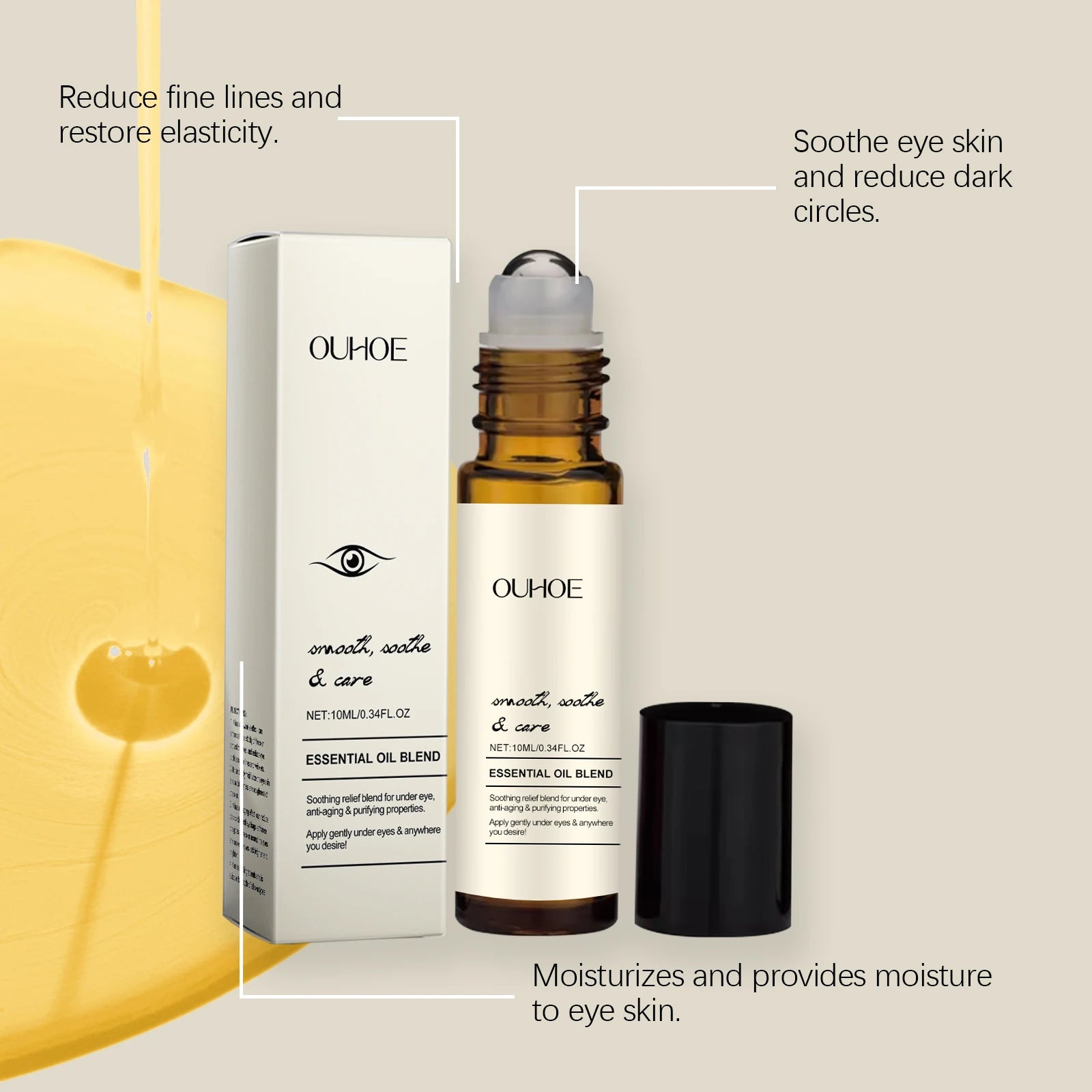ouhoe Eye Serum with Roller