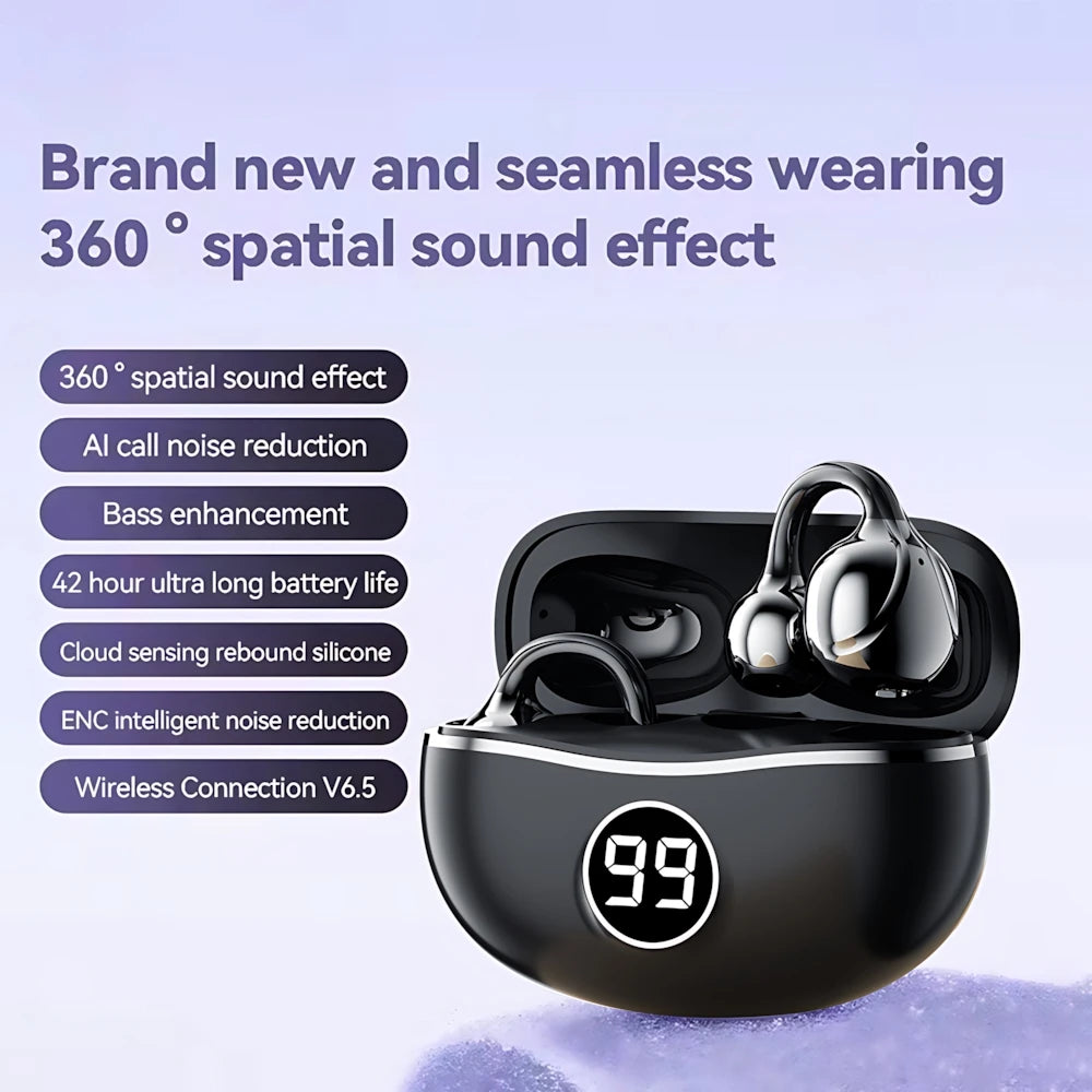2026 Wireless Air-Bone Conduction Sports Earphones