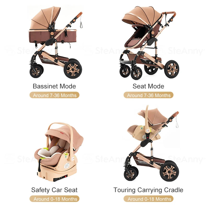 3-in-1 Multifunctional Baby Stroller &amp; Travel System