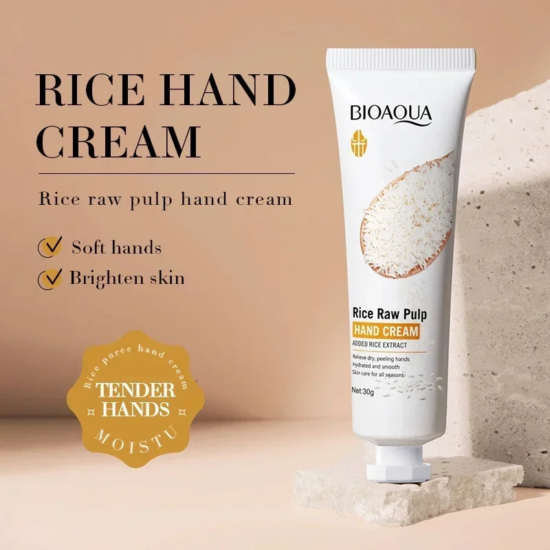 BIOAQUA Rice Pulp Hand Cream