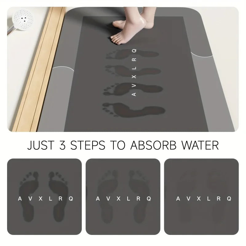 Diatomaceous Earth Bath Mat