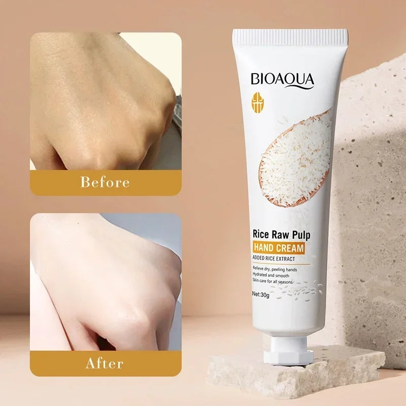 BIOAQUA Rice Pulp Hand Cream