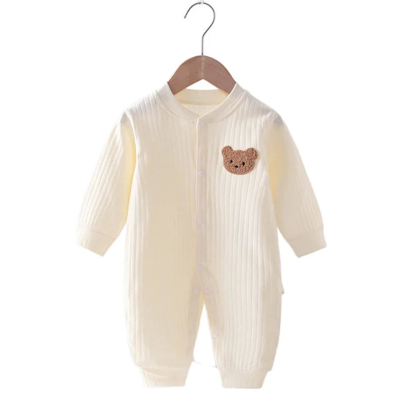 Bratyeessi Baby Cotton Hooded Romper