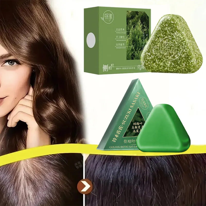 Herbal Polygonum Shampoo Soap Bar