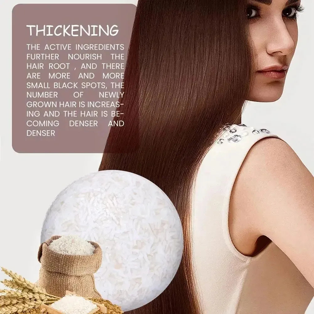 Luxuryto Organic Rice Shampoo Soap Bar